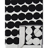Marimekko Marimekko Räsymatto Handdoek 50x70cm zwart Marimekko Marimekko Räsymatto Handdoek 50x70cm zwart