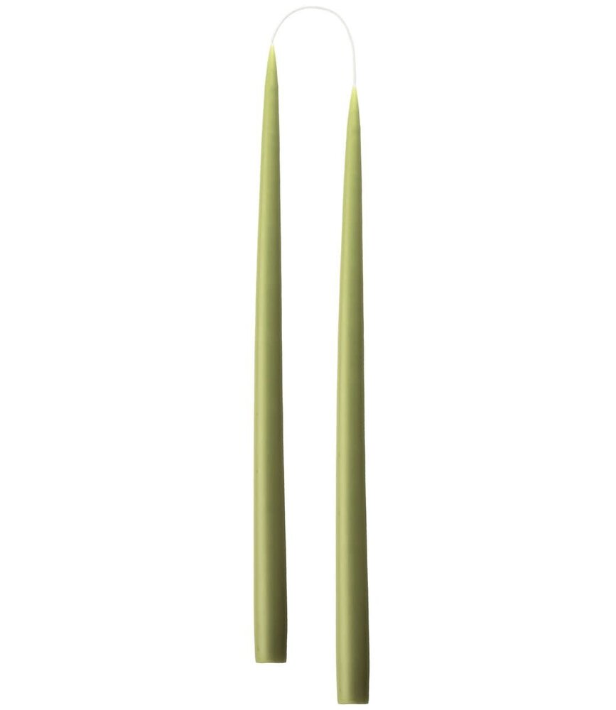 KunstIndustrien KunstIndustrien set of 2 Handmade Olive H35cm Candles KunstIndustrien KunstIndustrien set of 2 Handmade Olive H35cm Candles