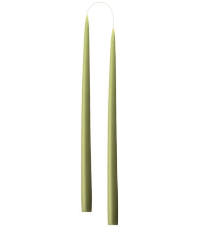 KunstIndustrien KunstIndustrien set of 2 Handmade Olive H35cm Candles KunstIndustrien KunstIndustrien set of 2 Handmade Olive H35cm Candles