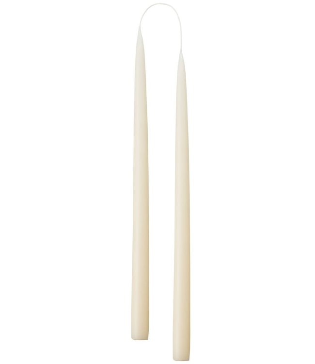 KunstIndustrien KunstIndustrien set of 2 Handmade Offwhite H35cm Candles