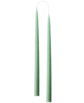 KunstIndustrien KunstIndustrien set of 2 Handmade Dark Reseda Green H35cm Candles KunstIndustrien KunstIndustrien set of 2 Handmade Dark Reseda Green H35cm Candles