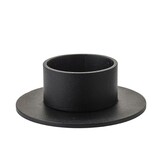 KunstIndustrien KunstIndustrien Kandelaar voor Ø5cm kaars metaal mat zwart Rond KunstIndustrien KunstIndustrien Kandelaar voor Ø5cm kaars metaal mat zwart Rond