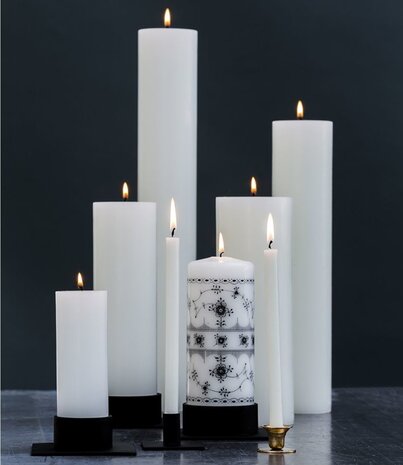 KunstIndustrien KunstIndustrien for Ø1.3cm candle metal matt black Candlestick square KunstIndustrien KunstIndustrien for Ø1.3cm candle metal matt black Candlestick square