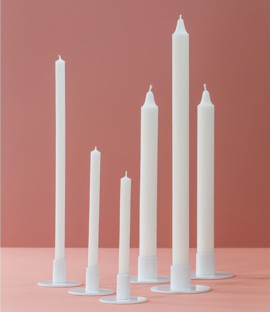 KunstIndustrien KunstIndustrien Italian Church Candles Ø1.3cm H30cm box 12 pieces 6 burning hours KunstIndustrien KunstIndustrien Italian Church Candles Ø1.3cm H30cm box 12 pieces 6 burning hours
