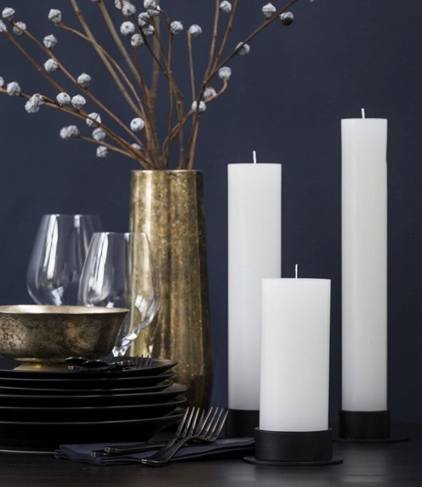 KunstIndustrien KunstIndustrien Wax Altaar Kaarsen wit Ø5cm H20cm - 58 branduren KunstIndustrien KunstIndustrien Wax Altaar Kaarsen wit Ø5cm H20cm - 58 branduren