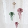 LOVI Lovi Jellyfish Natural - 2 sizes - Birch plywood 3D-animal DIY package LOVI Lovi Jellyfish Natural - 2 sizes - Birch plywood 3D-animal DIY package