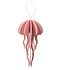 Lovi Jellyfish Rose - 2 sizes - Birch plywood 3D-animal DIY package