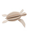 Lovi Turtle natural - 2 sizes - Birch plywood 3D-animal DIY package