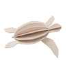 LOVI Lovi Turtle natural - 2 sizes - Birch plywood 3D-animal DIY package LOVI Lovi Turtle natural - 2 sizes - Birch plywood 3D-animal DIY package