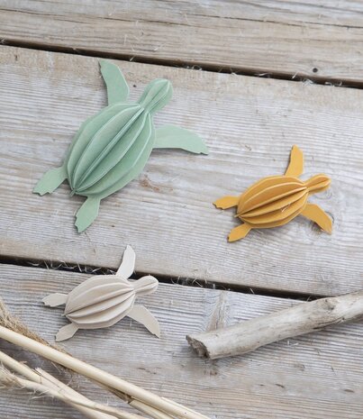 LOVI Lovi Turtle natural - 2 sizes - Birch plywood 3D-animal DIY package LOVI Lovi Turtle natural - 2 sizes - Birch plywood 3D-animal DIY package
