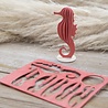 LOVI Lovi Zeepaardje berkenhout - verschillende kleuren - 3D-dier DIY pakketje LOVI Lovi Zeepaardje berkenhout - verschillende kleuren - 3D-dier DIY pakketje