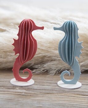 LOVI Lovi Zeepaardje - verschillende kleuren - berkenhout 3D-dier DIY pakketje
