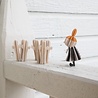LOVI Lovi Moomin Little My 8cm - Berkenhout DIY pakketje LOVI Lovi Moomin Little My 8cm - Berkenhout DIY pakketje
