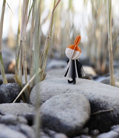 LOVI Lovi Moomin Little My 8cm - Berkenhout DIY pakketje LOVI Lovi Moomin Little My 8cm - Berkenhout DIY pakketje