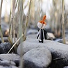 LOVI Lovi Moomin Little My 8cm - Berkenhout DIY pakketje LOVI Lovi Moomin Little My 8cm - Berkenhout DIY pakketje
