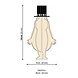 LOVI Lovi Moomin Moominpappa 13cm - Birch plywood DIY package LOVI Lovi Moomin Moominpappa 13cm - Birch plywood DIY package