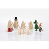LOVI Lovi Moomin Moomintroll 9cm - Birch plywood DIY package LOVI Lovi Moomin Moomintroll 9cm - Birch plywood DIY package