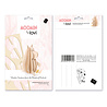LOVI Lovi Moomin Snorkmaiden 9cm - Birch plywood DIY package LOVI Lovi Moomin Snorkmaiden 9cm - Birch plywood DIY package