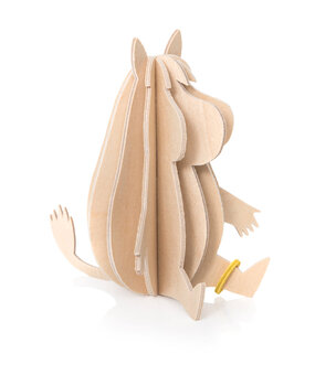 LOVI Lovi Moomin Snorkmaiden 9cm - Birch plywood DIY package LOVI Lovi Moomin Snorkmaiden 9cm - Birch plywood DIY package