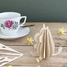 LOVI Lovi Moomin Snorkmaiden 9cm - Birch plywood DIY package LOVI Lovi Moomin Snorkmaiden 9cm - Birch plywood DIY package