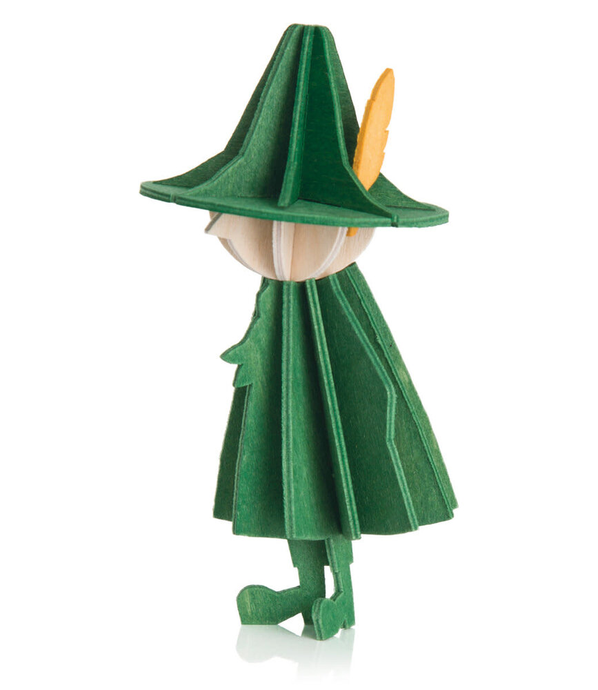 LOVI Lovi Moomin Snufkin 11cm - Berkenhout DIY pakketje LOVI Lovi Moomin Snufkin 11cm - Berkenhout DIY pakketje