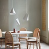 Moebe Moebe Ceramic Pendant Wide H235 x D230mm White Moebe Moebe Ceramic Pendant Wide H235 x D230mm White