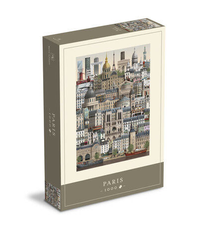 Martin Schwartz Martin Schwartz Parijs legpuzzel 1000 stukjes – 50x70cm Martin Schwartz Martin Schwartz Parijs legpuzzel 1000 stukjes – 50x70cm