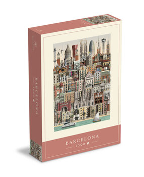 Martin Schwartz Martin Schwartz Barcelona jigsaw puzzle 1000 pieces – 50x70cm Martin Schwartz Martin Schwartz Barcelona jigsaw puzzle 1000 pieces – 50x70cm