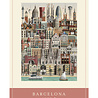 Martin Schwartz Martin Schwartz Barcelona legpuzzel 1000 stukjes – 50x70cm Martin Schwartz Martin Schwartz Barcelona legpuzzel 1000 stukjes – 50x70cm