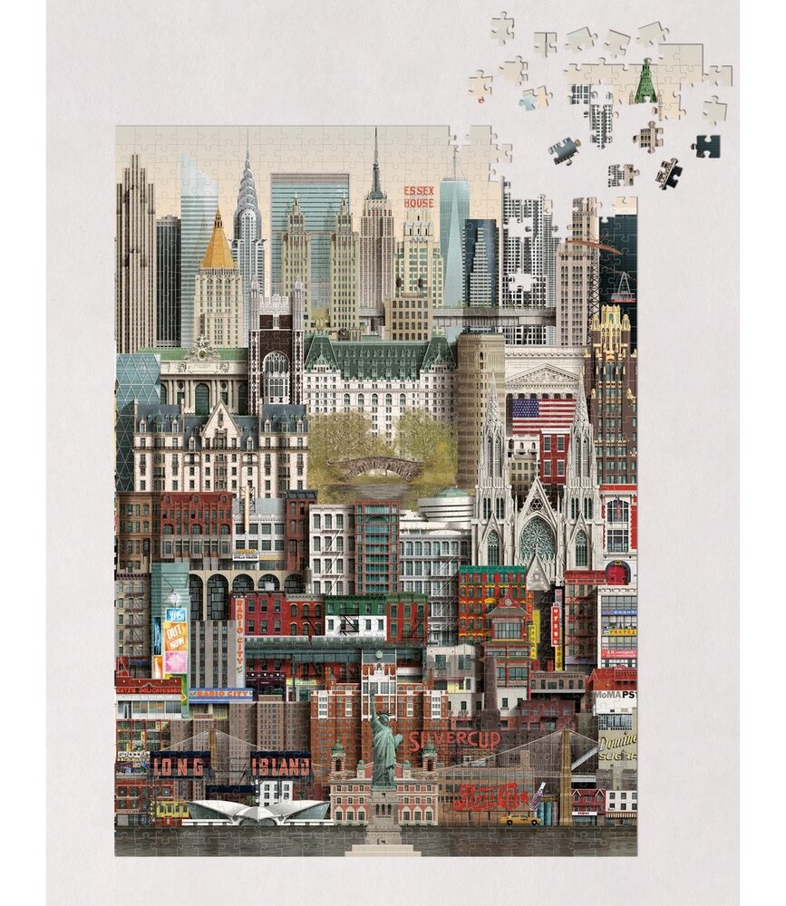 Martin Schwartz Martin Schwartz New York legpuzzel 1000 stukjes – 50x70cm Martin Schwartz Martin Schwartz New York legpuzzel 1000 stukjes – 50x70cm