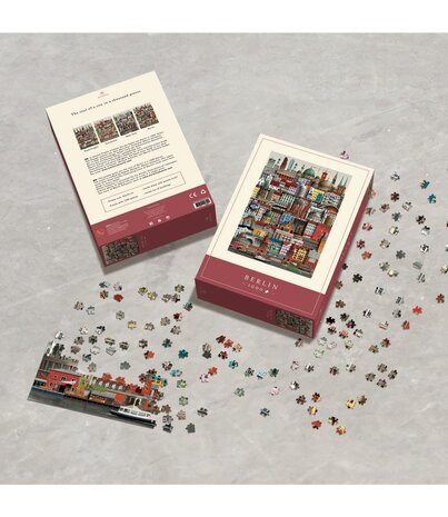Martin Schwartz Martin Schwartz Berlijn legpuzzel 1000 stukjes – 50x70cm Martin Schwartz Martin Schwartz Berlijn legpuzzel 1000 stukjes – 50x70cm