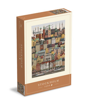 Martin Schwartz Martin Schwartz Stockholm legpuzzel 1000 stukjes – 50x70cm Martin Schwartz Martin Schwartz Stockholm legpuzzel 1000 stukjes – 50x70cm