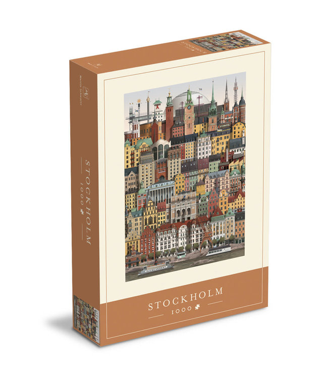 Martin Schwartz Martin Schwartz Stockholm jigsaw puzzle 1000 pieces – 50x70cm
