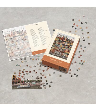 Martin Schwartz Martin Schwartz Stockholm jigsaw puzzle 1000 pieces – 50x70cm Martin Schwartz Martin Schwartz Stockholm jigsaw puzzle 1000 pieces – 50x70cm