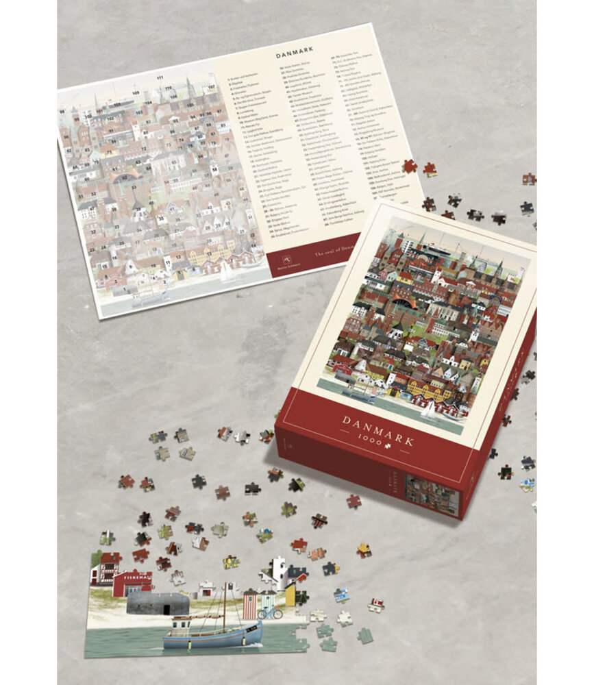 Martin Schwartz Martin Schwartz Denmark jigsaw puzzle 1000 pieces – 50x70cm Martin Schwartz Martin Schwartz Denmark jigsaw puzzle 1000 pieces – 50x70cm