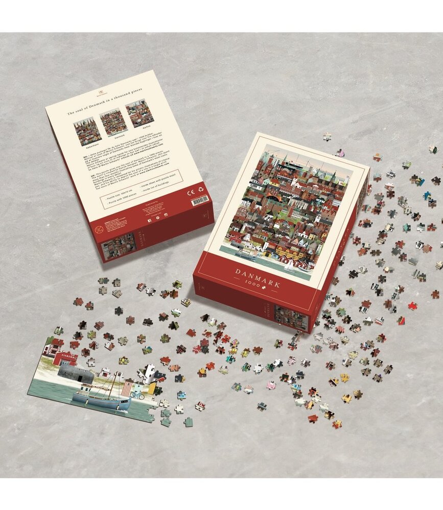Martin Schwartz Martin Schwartz Denmark jigsaw puzzle 1000 pieces – 50x70cm Martin Schwartz Martin Schwartz Denmark jigsaw puzzle 1000 pieces – 50x70cm