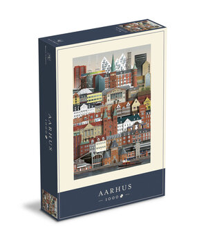 Martin Schwartz Martin Schwartz Aarhus jigsaw puzzle 1000 pieces – 50x70cm Martin Schwartz Martin Schwartz Aarhus jigsaw puzzle 1000 pieces – 50x70cm