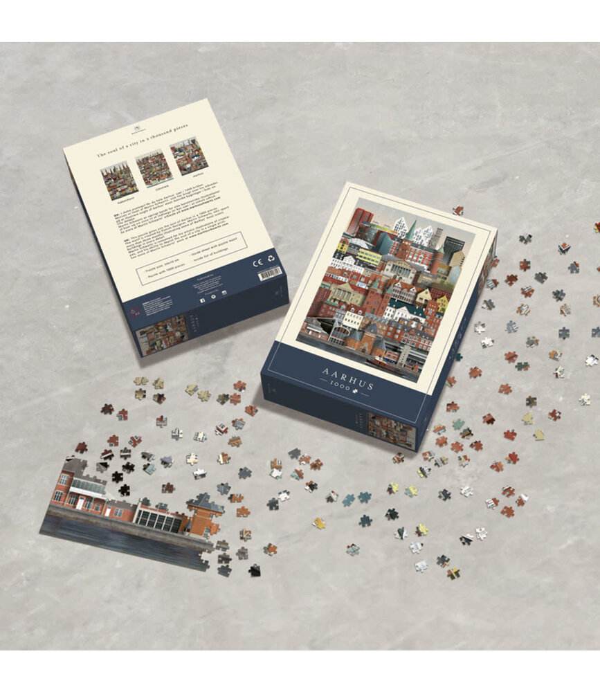 Martin Schwartz Martin Schwartz Aarhus jigsaw puzzle 1000 pieces – 50x70cm Martin Schwartz Martin Schwartz Aarhus jigsaw puzzle 1000 pieces – 50x70cm