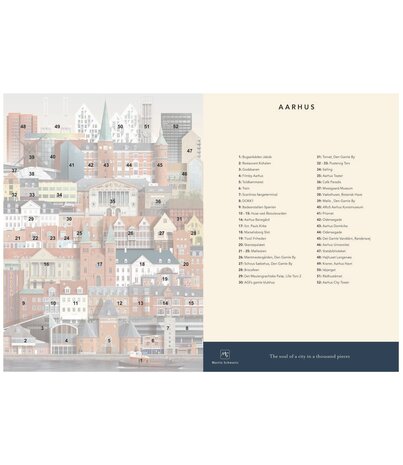 Martin Schwartz Martin Schwartz Aarhus legpuzzel 1000 stukjes – 50x70cm Martin Schwartz Martin Schwartz Aarhus legpuzzel 1000 stukjes – 50x70cm