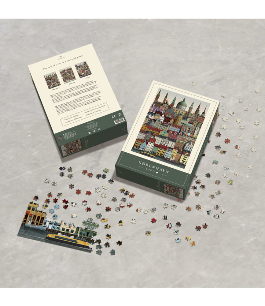 Martin Schwartz Martin Schwartz Copenhagen jigsaw puzzle 1000 pieces – 50x70cm Martin Schwartz Martin Schwartz Copenhagen jigsaw puzzle 1000 pieces – 50x70cm