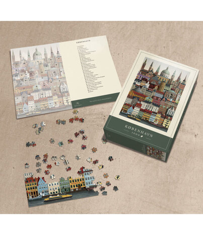 Martin Schwartz Martin Schwartz Copenhagen jigsaw puzzle 1000 pieces – 50x70cm Martin Schwartz Martin Schwartz Copenhagen jigsaw puzzle 1000 pieces – 50x70cm