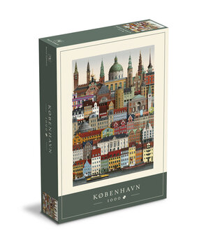 Martin Schwartz Martin Schwartz Kopenhagen legpuzzel 1000 stukjes – 50x70cm Martin Schwartz Martin Schwartz Kopenhagen legpuzzel 1000 stukjes – 50x70cm