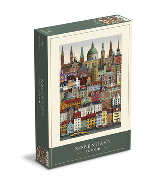 Martin Schwartz Martin Schwartz Kopenhagen legpuzzel 1000 stukjes – 50x70cm