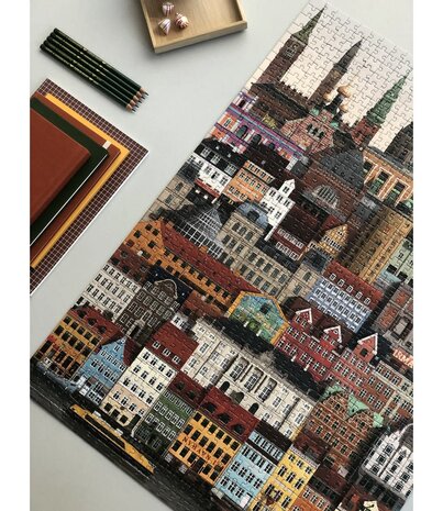 Martin Schwartz Martin Schwartz Copenhagen jigsaw puzzle 1000 pieces – 50x70cm Martin Schwartz Martin Schwartz Copenhagen jigsaw puzzle 1000 pieces – 50x70cm
