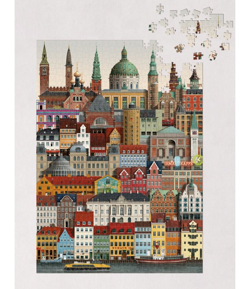 Martin Schwartz Martin Schwartz Copenhagen jigsaw puzzle 1000 pieces – 50x70cm Martin Schwartz Martin Schwartz Copenhagen jigsaw puzzle 1000 pieces – 50x70cm