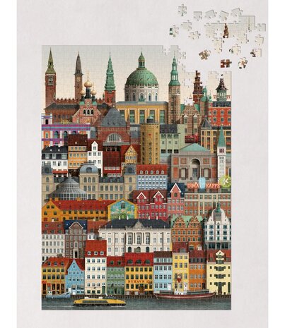 Martin Schwartz Martin Schwartz Copenhagen jigsaw puzzle 1000 pieces – 50x70cm Martin Schwartz Martin Schwartz Copenhagen jigsaw puzzle 1000 pieces – 50x70cm