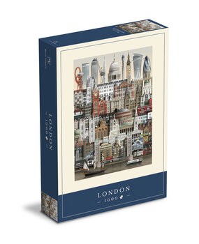 Martin Schwartz Martin Schwartz Londen legpuzzel 1000 stukjes – 50x70cm Martin Schwartz Martin Schwartz Londen legpuzzel 1000 stukjes – 50x70cm