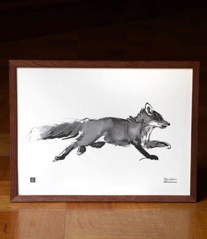 Teemu Järvi Teemu Järvi Poster Adventurous Fox 30 x 40 cm Teemu Järvi Teemu Järvi Poster Adventurous Fox 30 x 40 cm