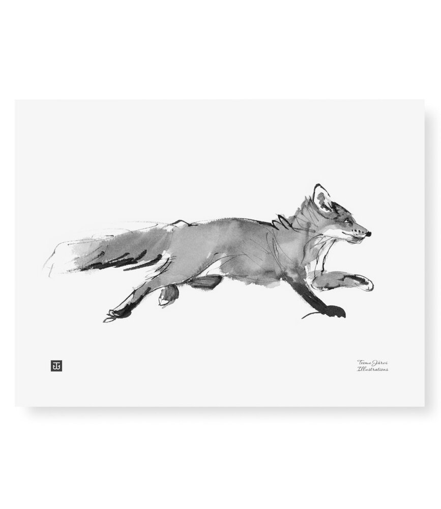 Teemu Järvi Teemu Järvi Poster Adventurous Fox 30 x 40 cm Teemu Järvi Teemu Järvi Poster Adventurous Fox 30 x 40 cm