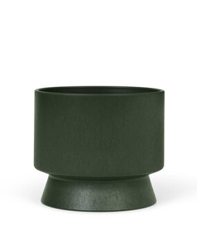 Rosendahl Rosendahl Ro Flowerpot 15 cm made of recycled plastic Darkgreen Rosendahl Rosendahl Ro Flowerpot 15 cm made of recycled plastic Darkgreen